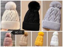 Czapki damskie (uniwersalny/12szt)