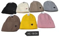 Czapki damskie (uniwersalny/12szt)