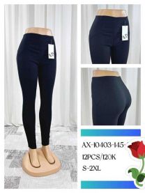 Spodnie legginsy damskie (S-2XL/12szt)