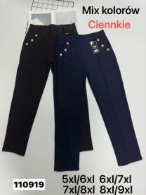 Spodnie elastyczny (5-9XL/12szt)