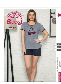 Piżama damska Turecka (M-XL/9kpt)