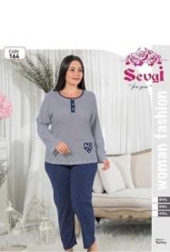 Piżama damska Turecka (2-4XL/9kpt)