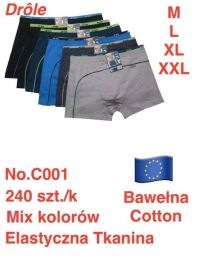 Bokserki męskie (M-2XL/24szt)
