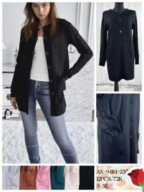 Swetry damskie (S-XL/12 szt)