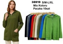 Swetry damskie (S-XL/10 szt)