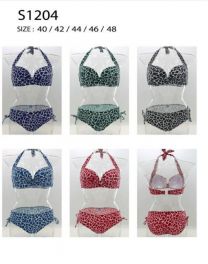 Strój kąpielowy dwuczęściowy damskie (40-48/5kompletów)