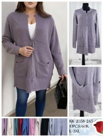 Swetry damskie (L-3XL/10szt)