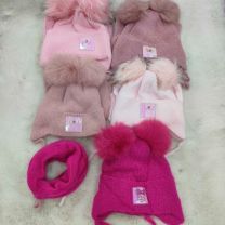 Komplet Czapki Dziecięce (48-52/10kpt)