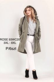 Kurtka damskie (3XL-8XL/6szt)