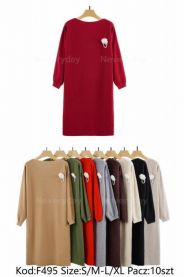 Sukienki damskie (S-XL/10 szt)