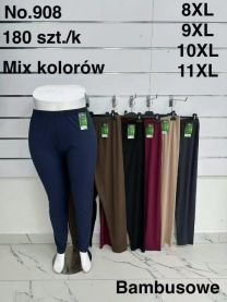 PLUS_Spodnie legginsy damskie (8-11XL/12szt)