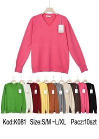 Swetry damskie (S-XL/10 szt)