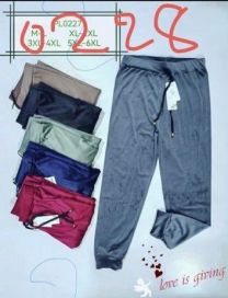 PLUS_Spodnie welurowy (M-6XL/12szt)