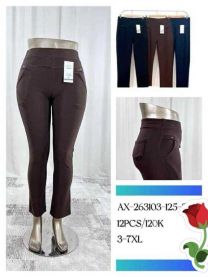 PLUS_Spodnie damskie (3XL-7XL/12szt)