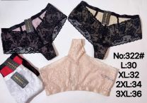 Stringi damskie (L-3XL/24szt)