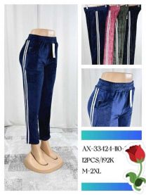 Spodnie welurowy (M-2XL/12szt)