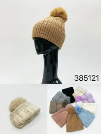 Czapki Damskie (uniwersalny/12szt)