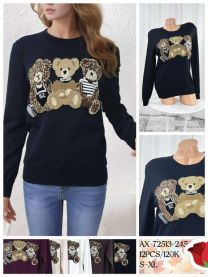 Swetry damskie (S-XL/12szt)