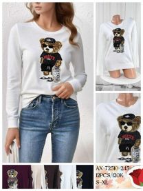 Swetry damskie (S-XL/12szt)