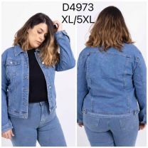 Kurtka jeansowa damska (XL-5XL/10szt)