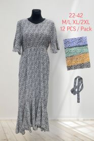 Sukienki damskie (M-2XL/12szt)