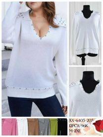Swetry damskie (M-2XL/12szt)