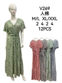 Sukienki damskie (M-2XL/12 szt)