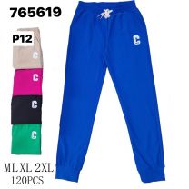 Spodnie dresowy damskie (M-2XL/12szt)