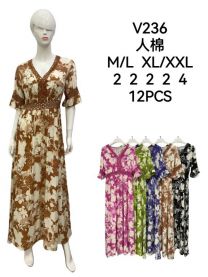 Sukienki damskie (M-2XL/12szt)