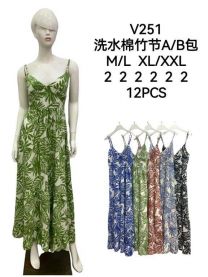 Sukienki damskie (M-2XL/12szt)