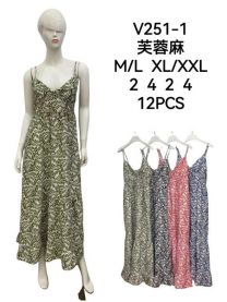 Sukienki damskie (M-2XL/12szt)