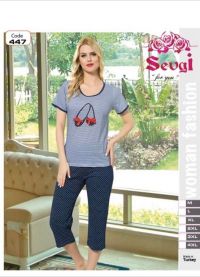 Piżama damska Turecka (M-4XL/12kpt)