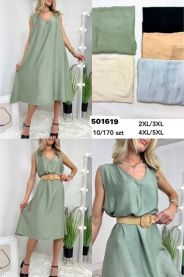 Sukienki damskie (2-5XL/10szt)