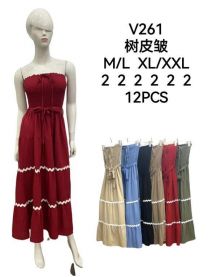 Sukienki damskie (M-2XL/12szt)