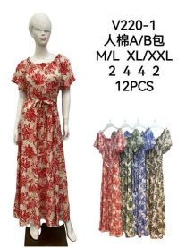 Sukienki damskie (M-2XL/12szt)