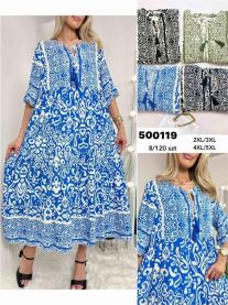 Sukienki damskie (2-5XL/8szt)