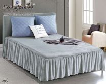 Prześcieradła z falbankami-AKSAMIT (160x200cm/6szt)