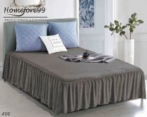 Prześcieradła z falbankami-AKSAMIT (160x200cm/6szt)