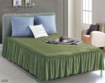 Prześcieradła z falbankami-AKSAMIT (200x220cm/6szt)