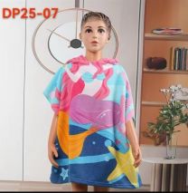 Dziecięce okrycie plażowe z kapturem (120x60/12szt)