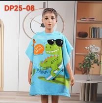 Dziecięce okrycie plażowe z kapturem (120x60/12szt)