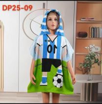 Dziecięce okrycie plażowe z kapturem (120x60/12szt)