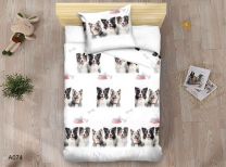 Komplet pościeli 3 częściowy (140x200cm/6kompletów)