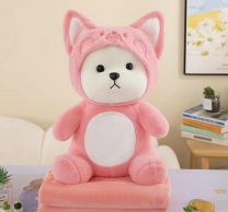 Maskotki która ma kocyk (100x150cm/6szt)