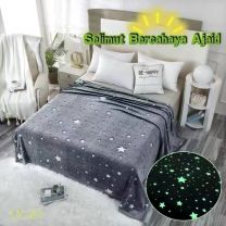 Koc swięcące w ciemności (150x200cm/6szt)