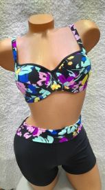 Strój kąpielowy dwuczęściowy damskie (38-46/5kpt)