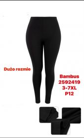 PLUS_Spodnie legginsy damskie (3-7XL/12szt)
