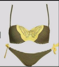 Strój kąpielowy dwuczęściowy damskie (38-44/4kpl)