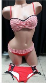 Strój kąpielowy dwuczęściowy damskie (40-46/4kpt)