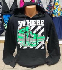 Bluzy z kapturem męskie (M-3XL/12szt)